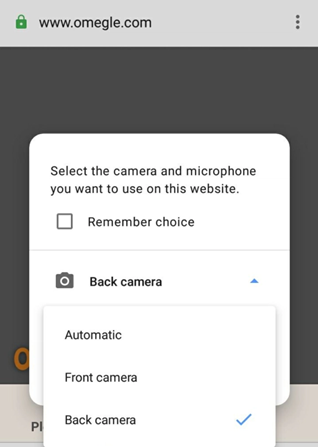 Back-Camera-option-selected