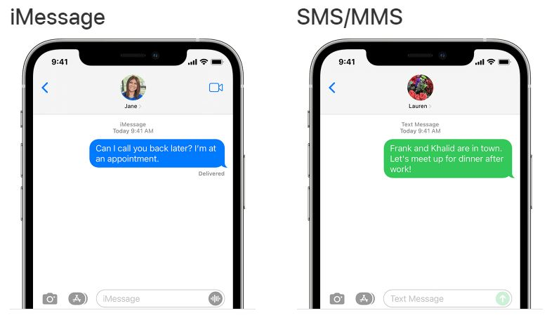 Text-Message-and-IMessage